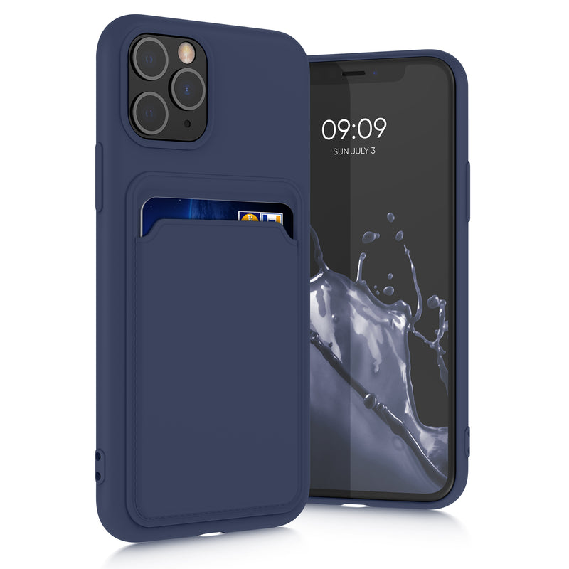kwmobile Phone Case compatible with Apple iPhone 11 Pro Case with Card Holder