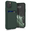 kwmobile Phone Case compatible with Apple iPhone 11 Pro Case with Card Holder