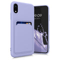 kwmobile Phone Case compatible with Apple iPhone XR Case - Phone Cover with Card Slot