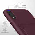 kwmobile Phone Case compatible with Apple iPhone XR Case - Phone Cover with Card Slot