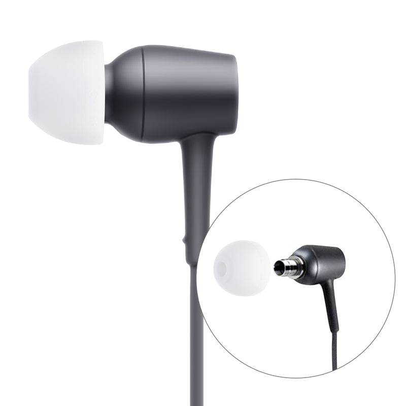 kwmobile Earpads compatible with Sony MDR-EX750BT / WI-1000X / WI-H700 / WI-C200 - 3 Sizes - In-Ear Headphones Earplugs