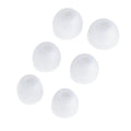 kwmobile Earpads compatible with Sony MDR-EX750BT / WI-1000X / WI-H700 / WI-C200 - 3 Sizes - In-Ear Headphones Earplugs