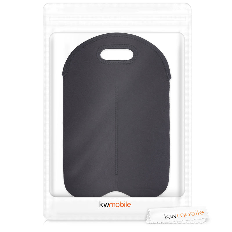 kwmobile 2-in-1 Bottle Cooler 500ml for Beer and Other Beverages Insulated Neoprene Cooler