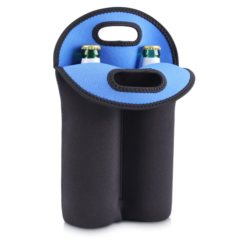 kwmobile 2-in-1 Bottle Cooler 500ml for Beer and Other Beverages Insulated Neoprene Cooler