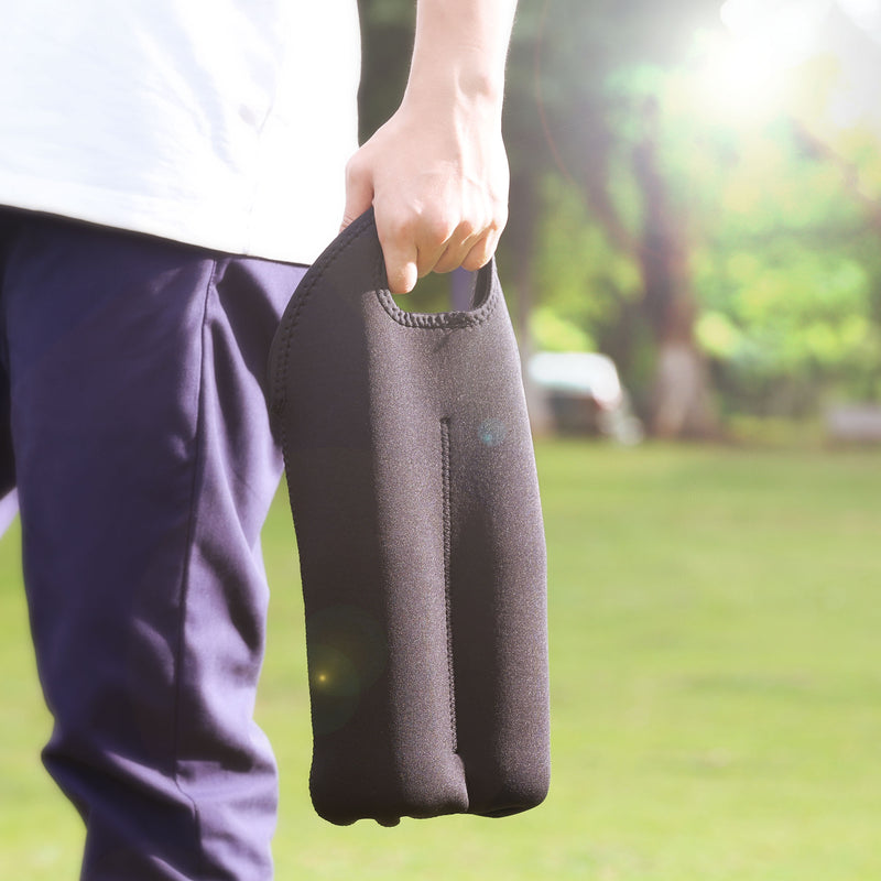kwmobile 2-in-1 Bottle Cooler 500ml for Beer and Other Beverages Insulated Neoprene Cooler
