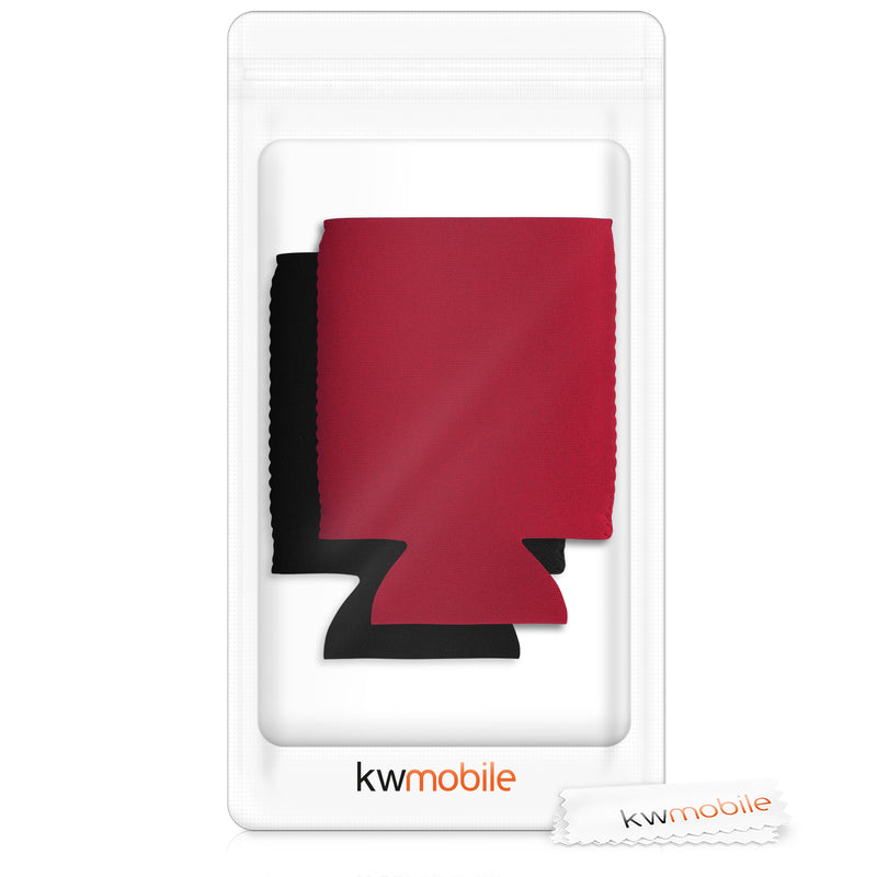 kwmobile Can Cooler for Beer Cans and other Beverage Cans 6.5 x 10 cm