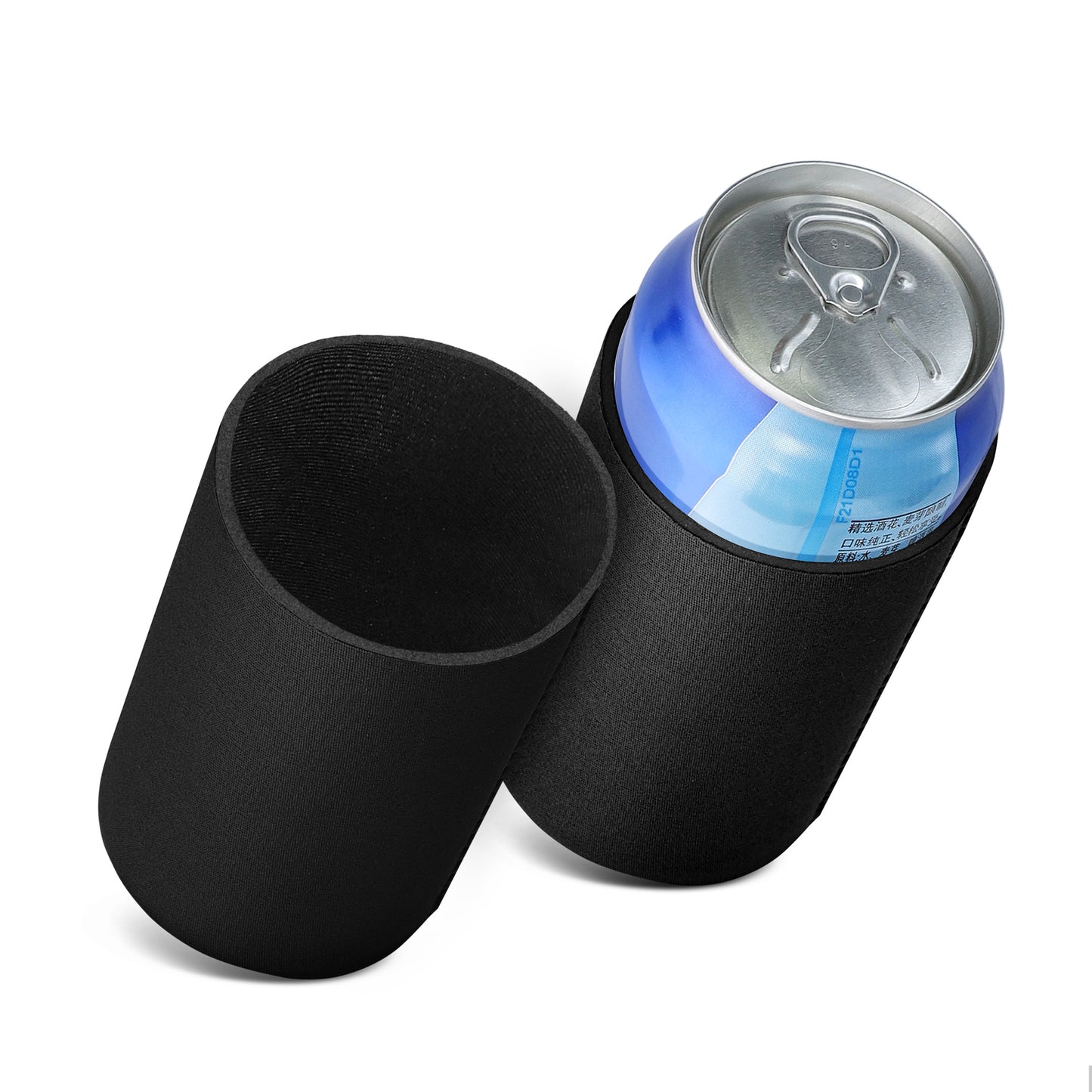 kwmobile Can Cooler for Beer Cans and other Beverage Cans 6.5 x 10 cm