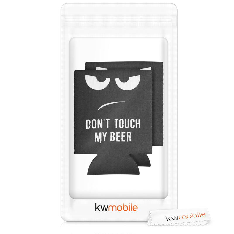 kwmobile Can Cooler for Beer Cans and Other Beverage Cans 6.5 x 10 cm