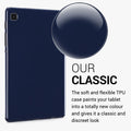 kwmobile Protective Case Compatible with Samsung Galaxy Tab A7 Lite 8.7 (2021) - Tablet Cover Case