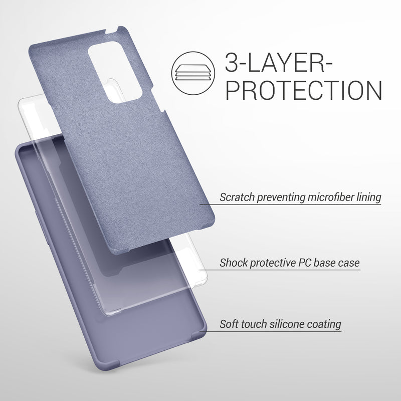 kwmobile Phone Case for Oppo Find X3 Neo - Silicone Cover - Wireless Charging - Protective Case