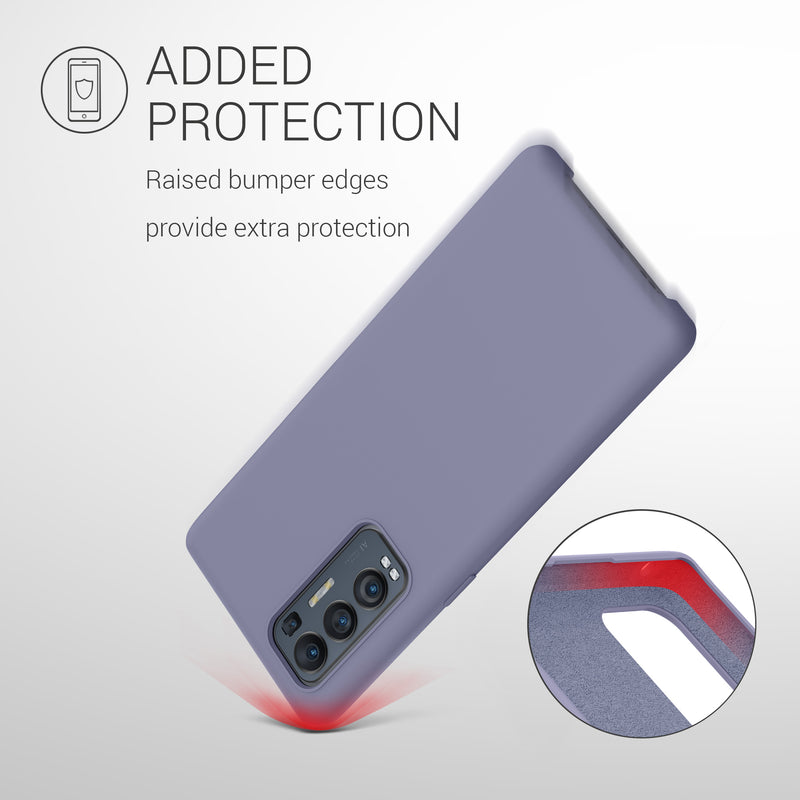 kwmobile Phone Case for Oppo Find X3 Neo - Silicone Cover - Wireless Charging - Protective Case