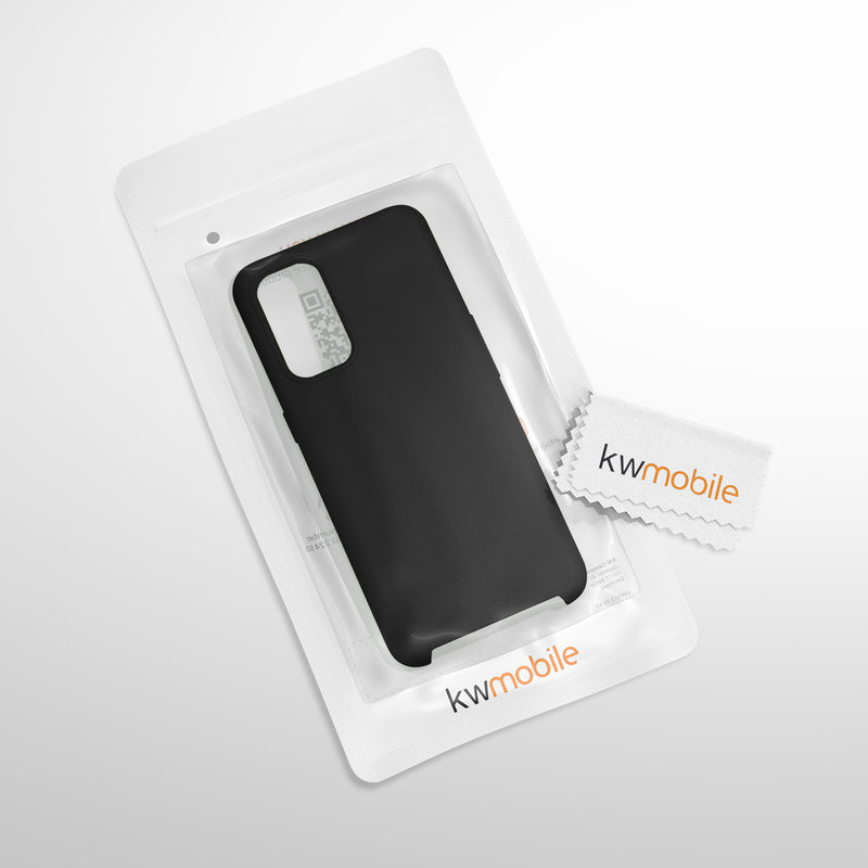 kwmobile Cell Phone Case for Oppo Find X3 Lite Case - Silicone - Wireless Charging - Protective Cover