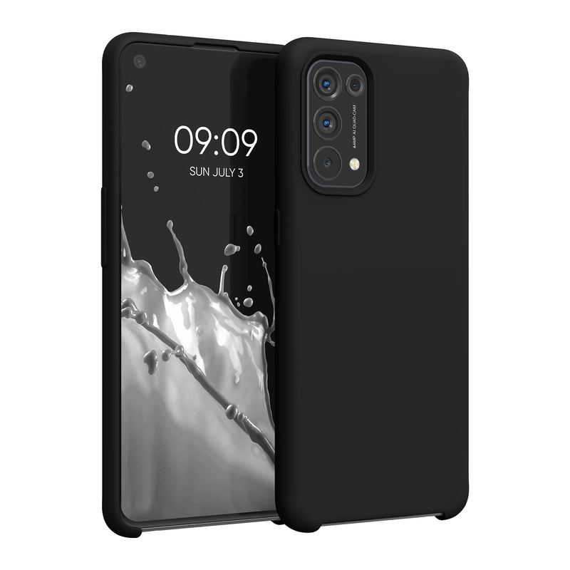kwmobile Cell Phone Case for Oppo Find X3 Lite Case - Silicone - Wireless Charging - Protective Cover