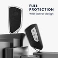 kwmobile Car Key Case Compatible with VW Golf 8 3-Button Car Key - Key Fob Cover