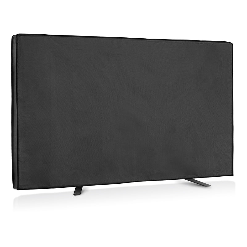 kwmobile 43" TV Outdoor TV Abdeckung - Fernseher Hülle Bildschirmschutz - Schutzhülle wetterfest - Schwarz Schwarz  
