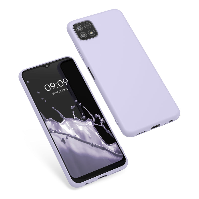 kwmobile Phone Case for Samsung Galaxy A22 5G - Wireless Charging - Protective Cover