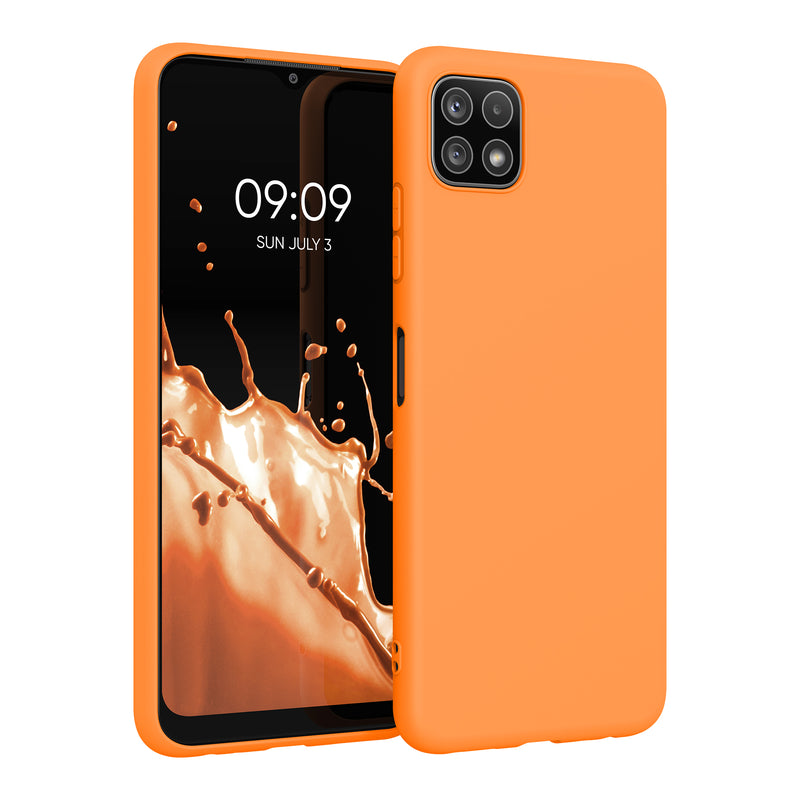 kwmobile Phone Case for Samsung Galaxy A22 5G - Wireless Charging - Protective Cover
