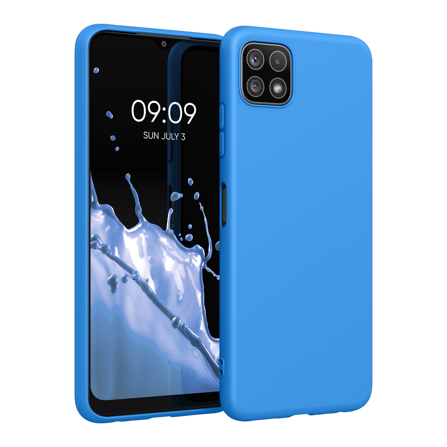 kwmobile Phone Case for Samsung Galaxy A22 5G - Wireless Charging - Protective Cover