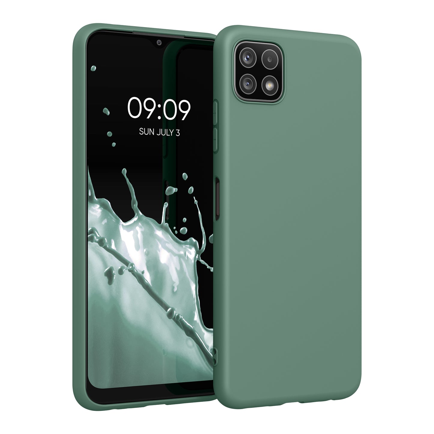 kwmobile Phone Case for Samsung Galaxy A22 5G - Wireless Charging - Protective Cover
