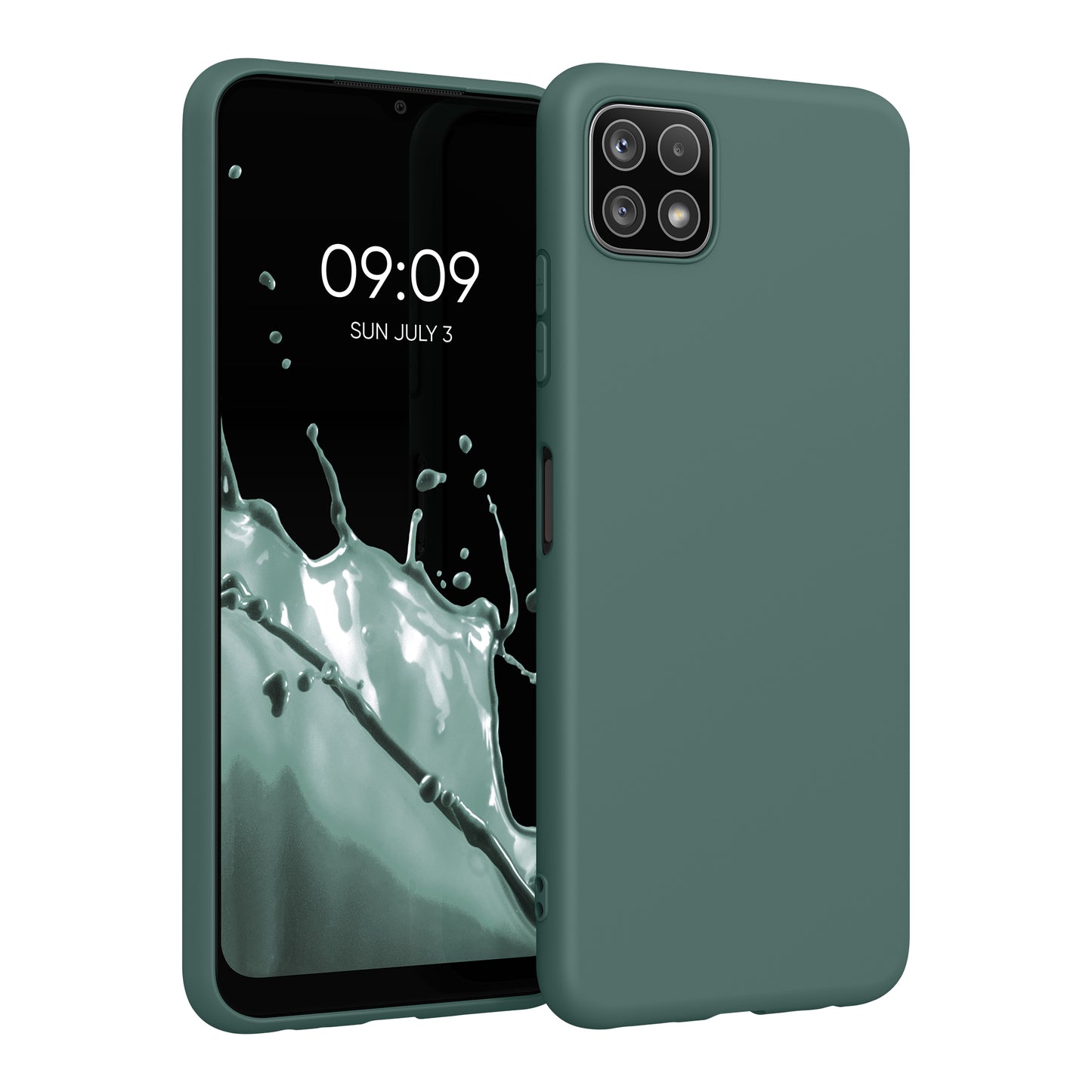 kwmobile Phone Case for Samsung Galaxy A22 5G - Wireless Charging - Protective Cover