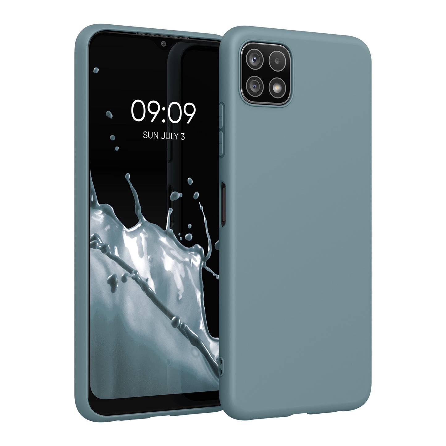 kwmobile Phone Case for Samsung Galaxy A22 5G - Wireless Charging - Protective Cover
