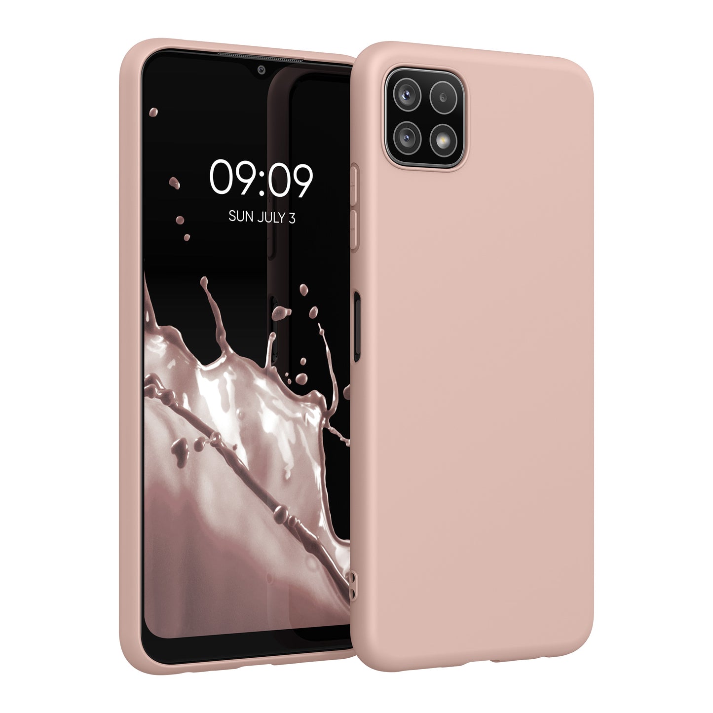 kwmobile Phone Case for Samsung Galaxy A22 5G - Wireless Charging - Protective Cover