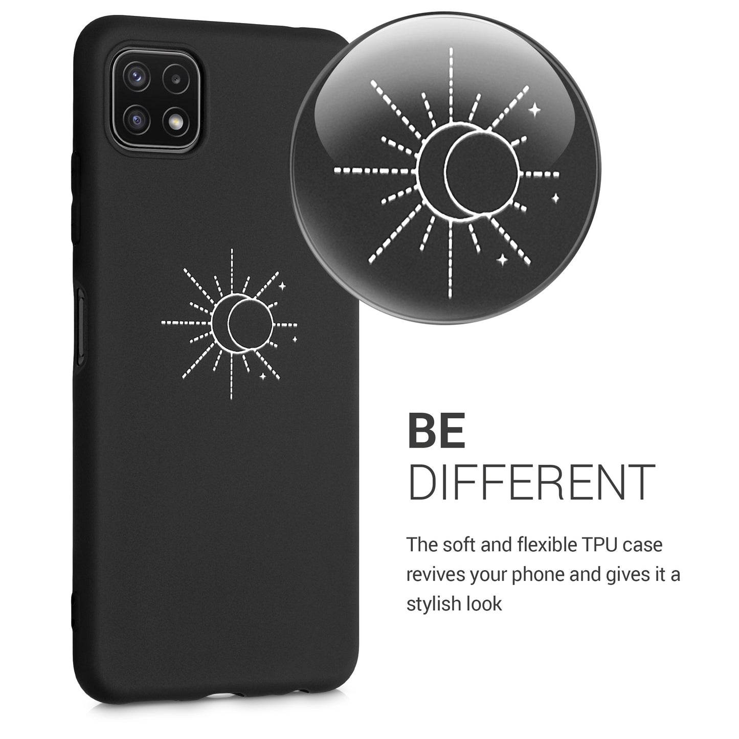 kwmobile Case Compatible with Samsung Galaxy A22 5G - Silicone Phone Cover