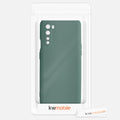 kwmobile Case compatible with OnePlus Nord Case - Rubberized Silicone Phone Case - Protective Cover for Wireless Charging - Case