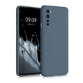 kwmobile Case compatible with OnePlus Nord Case - Rubberized Silicone Phone Case - Protective Cover for Wireless Charging - Case