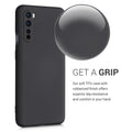 kwmobile Case compatible with OnePlus Nord Case - Rubberized Silicone Phone Case - Protective Cover for Wireless Charging - Case