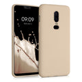 kwmobile Case compatible with OnePlus 6 - Protective Cover for Wireless Charging - Case