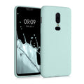 kwmobile Case compatible with OnePlus 6 - Protective Cover for Wireless Charging - Case