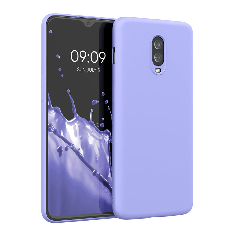kwmobile Case Compatible with OnePlus 6T - Protective Cover for Wireless Charging - Case