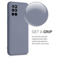 kwmobile Case Compatible with OnePlus 8T - Rubberized Silicone Phone Case - Protective Case for Wireless Charging - Cover