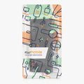 kwmobile Cell Phone Belt Pouch with Card Slots - Case 17.2 x 8.5 cm Cell Phone Bag with Belt Loop Clip