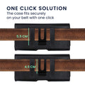 kwmobile Cell Phone Belt Pouch with Card Slots - Case 17.2 x 8.5 cm Cell Phone Bag with Belt Loop Clip