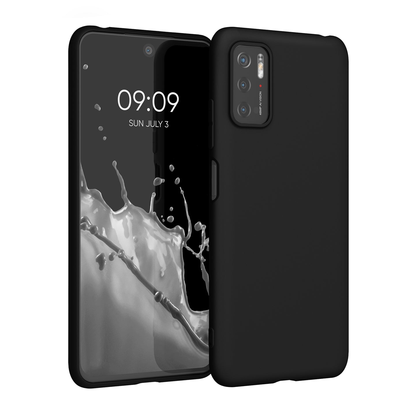 kwmobile Phone Case for Xiaomi Poco M3 Pro 5G Case - Wireless Charging - Protective Cover