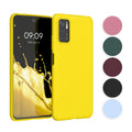 kwmobile Hülle kompatibel mit Xiaomi Poco M3 Pro 5G Hülle - weiches TPU Silikon Case - Cover geeignet für kabelloses Laden - Schwarz matt Schwarz matt  