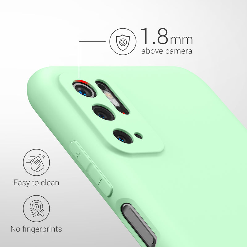 kwmobile Phone Case for Xiaomi Poco M3 Pro 5G Case - Wireless Charging - Protective Cover
