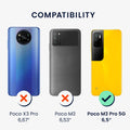 kwmobile Phone Case for Xiaomi Poco M3 Pro 5G Case - Wireless Charging - Protective Cover