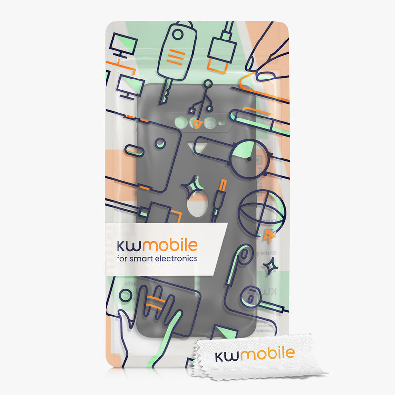 kwmobile Phone Case for Xiaomi Black Shark 4 / 4 Pro Cover Wireless Charging Protective Case