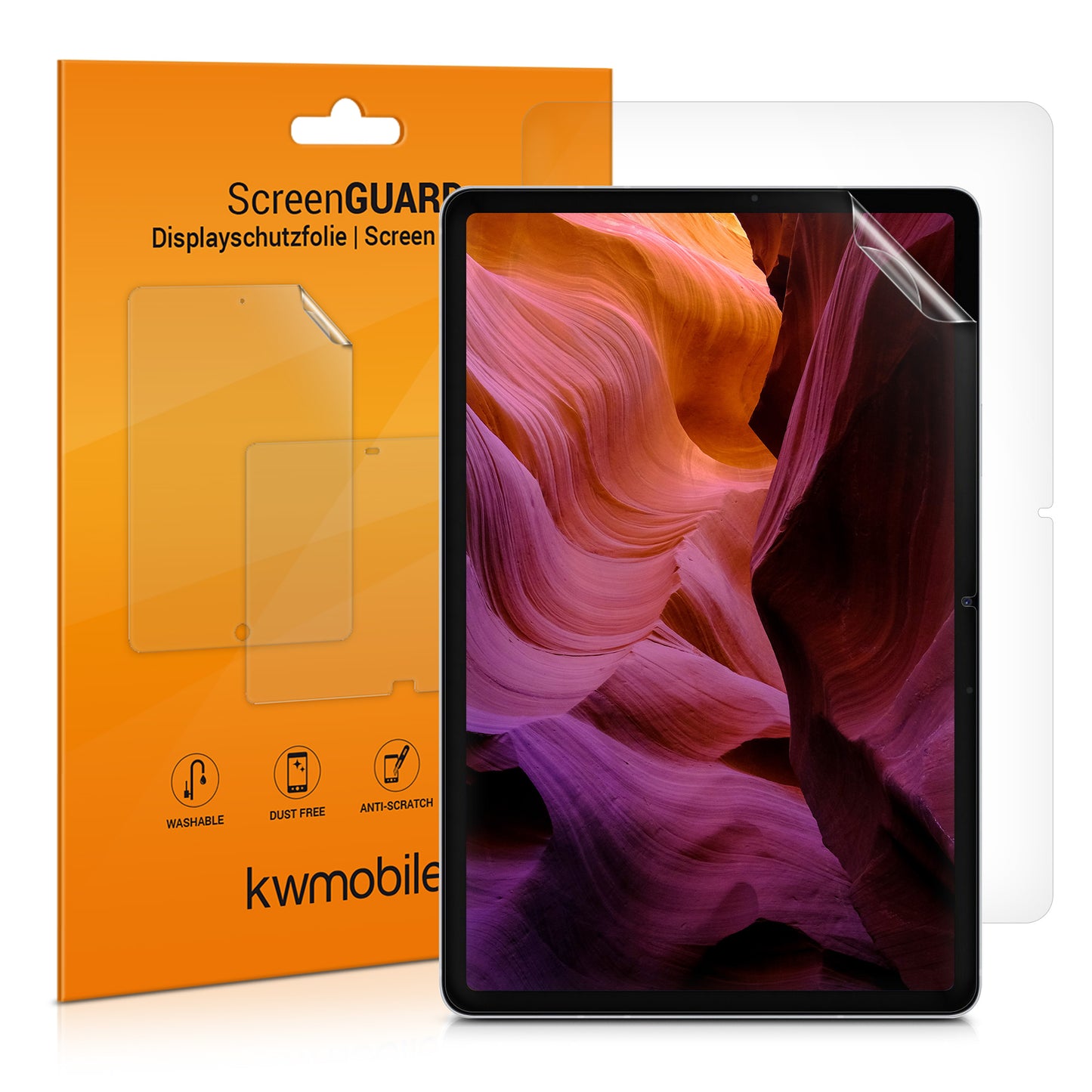 2x Film compatible with Samsung Galaxy Tab S7 FE