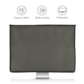 kwmobile Cover Compatible with 20-22" Monitor - with 2 Pockets on Back - Protective Cover