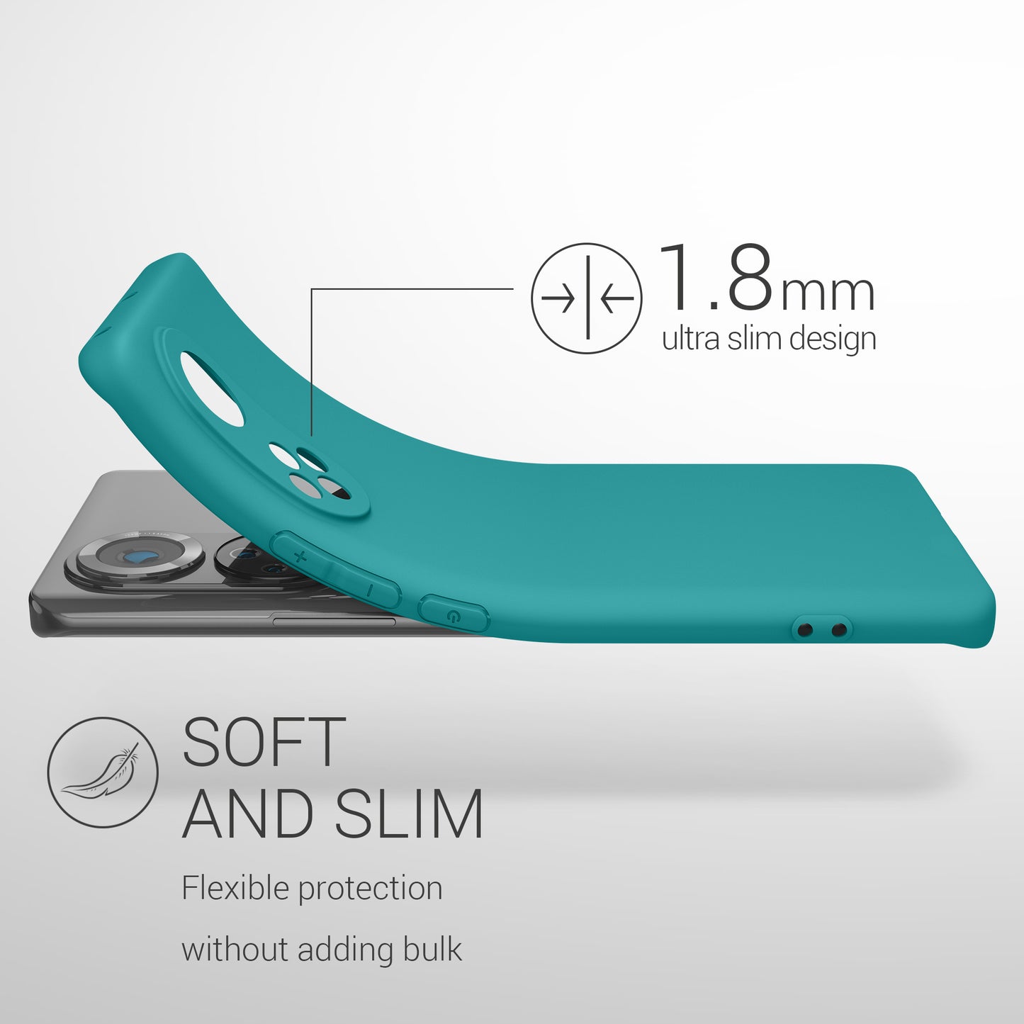 kwmobile Phone Case for HONOR 50 Protective Cover