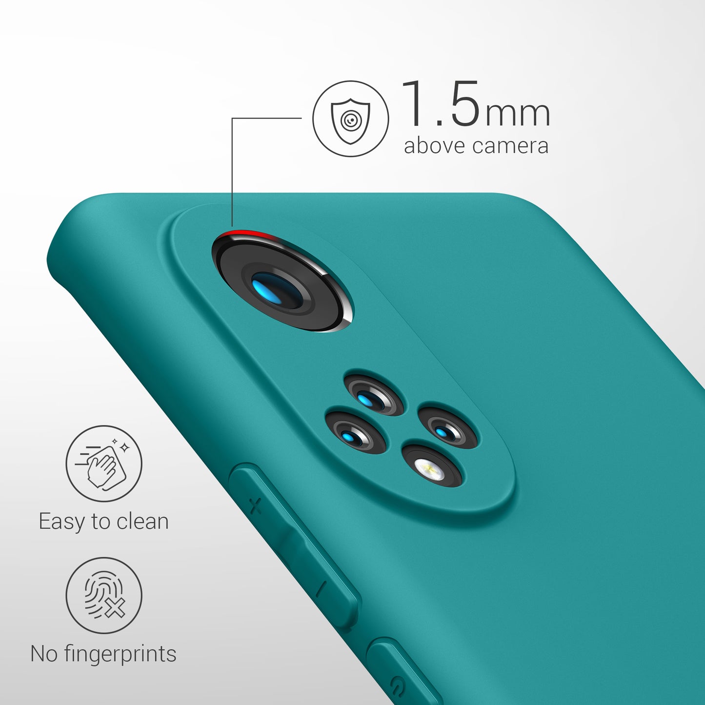 kwmobile Phone Case for HONOR 50 Protective Cover