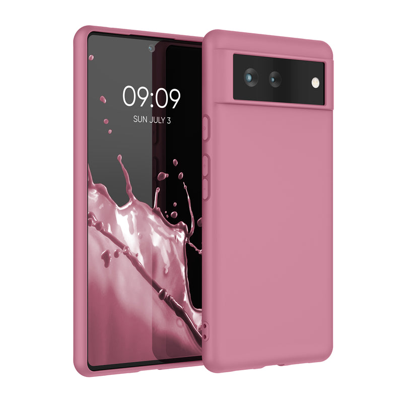 kwmobile Phone Case for Google Pixel 6 Case - Wireless Charging - Protective Cover