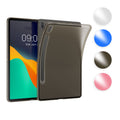 kwmobile Hülle kompatibel mit Samsung Galaxy Tab S7 FE Hülle - weiches TPU Silikon Case transparent - Tablet Cover Blau Transparent Blau  