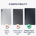 Case compatible with Samsung Galaxy Tab S7 Plus / Tab S7 FE