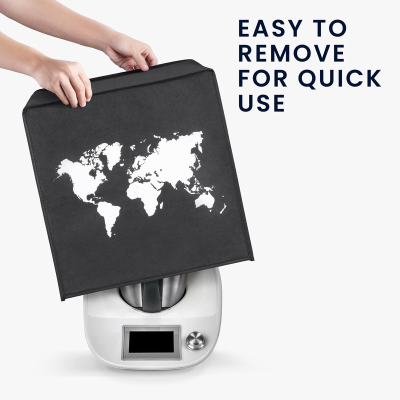 kwmobile Cover compatible with Thermomix TM5 / TM6 - Kitchen Machine Dust Cover