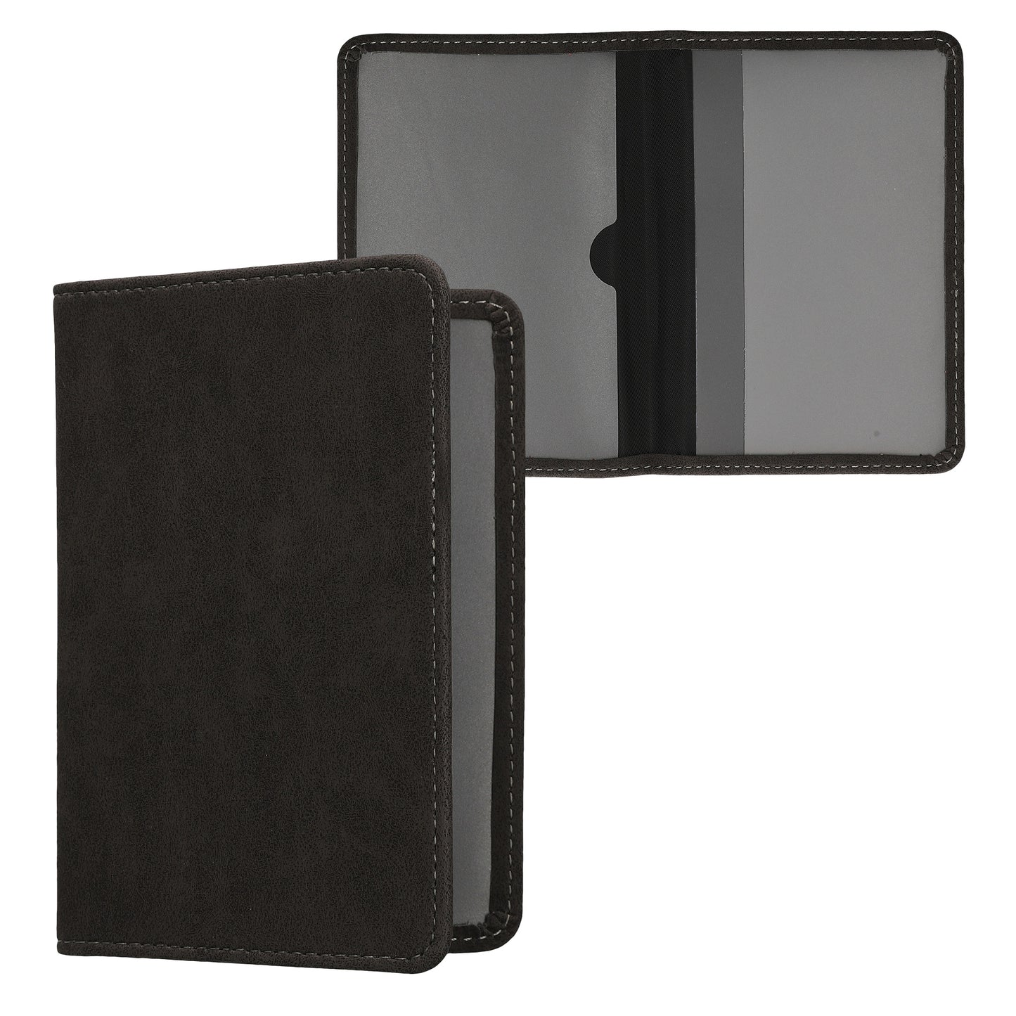 kwmobile Car Registration Holder with Card Slots - Case Pouch for Car Registration Document Driving License